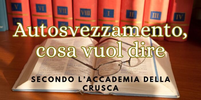 Definizione di autosvezzamento secondo l'accademia della crusca